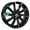 Диск Khomen Wheels KHW1604 (Yaris) Black-FP 6x16/5x100 ET45 D54,1