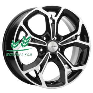 Диск Khomen Wheels KHW1702 (Kia K5) Black-FP 7x17/5x114,3 ET48 D67,1