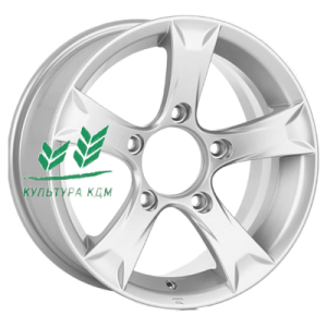 Диск K&K Триал (КС621) Сильвер 6.5x15/5x139,7 ET5 D110,1