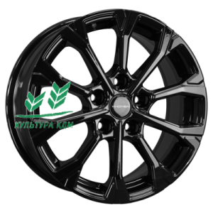 Диск Khomen Wheels KHW1605 (Changan CS35 Plus) Black 6.5x16/5x110 ET46 D63,3