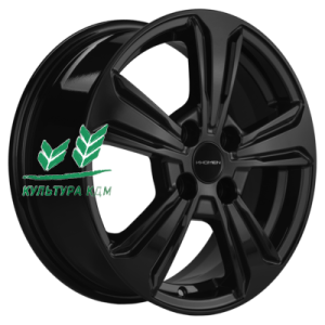 Диск Khomen Wheels KHW1502 (Rio/Solaris) Black 6x15/4x100 ET46 D54,1