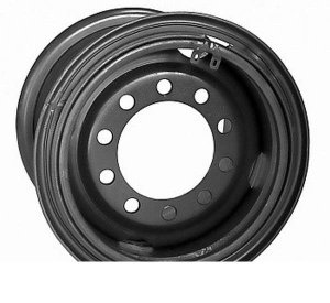 Диск ЧКПЗ Урал черный 310x533/10x286 ET100 D222