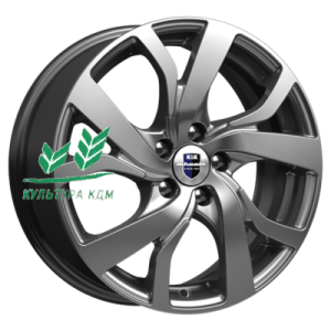 Диск K&K Палермо (КС607) Дарк платинум 6.5x16/5x100 ET38 D67,1