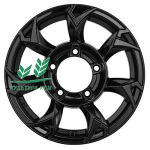Диск Khomen Wheels KHW1505 (Jimny) Black 5.5x15/5x139,7 ET5 D108,1