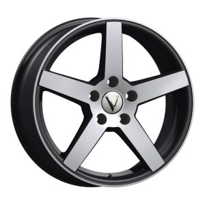 Диск Вектор B261 Алмаз черный 7,0x17/4x100 ET45 D67,1