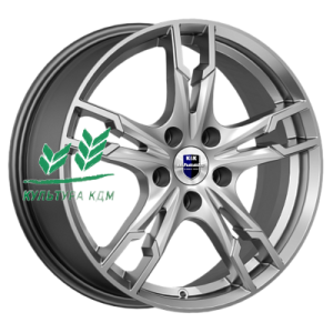Диск K&K Солар (КС875) Дарк платинум 7x17/5x108 ET43 D67,1