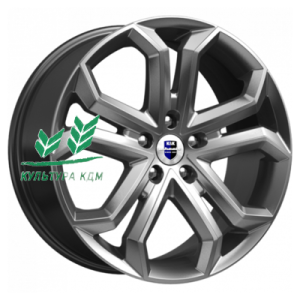 Диск K&K Пандора (КС466) Дарк платинум 8.5x19/5x127 ET40 D71,6