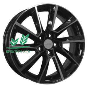 Диск Khomen Wheels KHW1604 (BAIC U5 Plus) Black-FP 6x16/5x110 ET50 D67,1