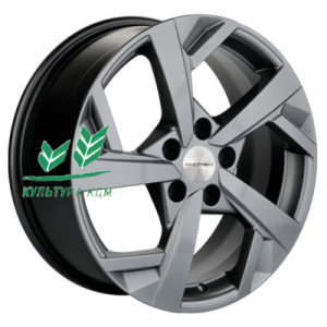 Диск Khomen Wheels KHW1712 (Jolion) Gray 7x17/5x114,3 ET37 D66,5