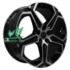 Диск Khomen Wheels KHW1909 (Kodiaq/Tiguan) Black-FP 7.5x19/5x112 ET43 D57,1