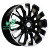 Диск Khomen Wheels KHW2010 (Tank 300/500) Black-FP 8x20/6x139,7 ET36 D100,1