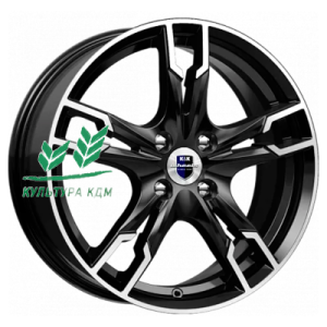 Диск K&K Солар (КС875) Алмаз черный SK 7x17/4x100 ET45 D60,1