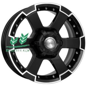 Диск K&K M56 (КС593) Алмаз черный 7x16/6x139,7 ET30 D106,1