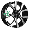 Диск Khomen Wheels KHW1906 (Geely Atlas/Atlas Pro) Black-FP 7x19/5x114,3 ET45 D60,1