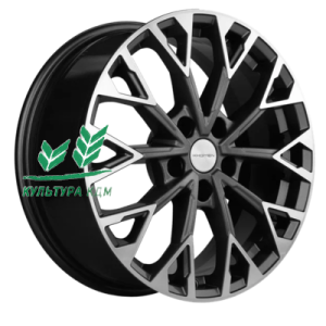 Диск Khomen Wheels KHW1718 (Jac/Москвич 3) Gray-FP 7x17/5x108 ET40 D54,1