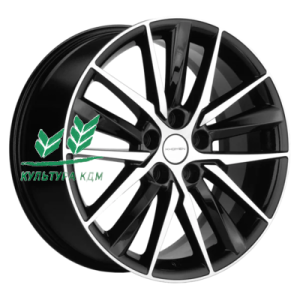 Диск Khomen Wheels KHW1807 (Chery Tiggo 8/8 Pro) Black-FP 8x18/5x108 ET47 D60,1