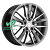 Диск Khomen Wheels KHW1807 (Geely Coolray) Gray-FP 8x18/5x114,3 ET53 D54,1