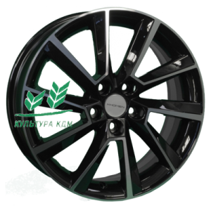 Диск Khomen Wheels KHW1604 (Prius) Black-FP 6x16/5x100 ET40 D54,1