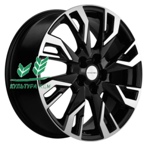 Диск Khomen Wheels KHW1809 (Teana/X-trail) Black-FP 7x18/5x114,3 ET45 D66,1