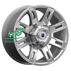 Диск K&K Полюс (КС609M) Дарк платинум 7.5x16/6x139,7 ET5 D111,6