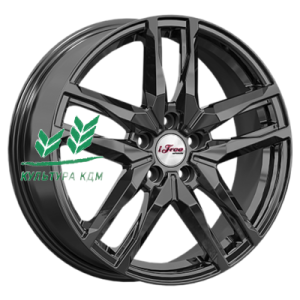 Диск iFree Бомбей (КС1075) BK 6.5x18/5x114,3 ET40 D66,1