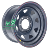 Диск Off-Road Wheels Toyota Hilux 2.5D, 3.0D Черный 8x16/6x139,7 ET10 D110
