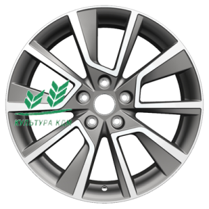 Диск Khomen Wheels KHW1802 (Outlander) Gray-FP 7x18/5x114,3 ET38 D67,1