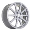 Диск Khomen Wheels KHW1707 (KIA Rio I/II Solaris I/II) F-Silver 6,5x17/4x100 ET44 D54,1