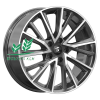 Диск Premium Series КР010 (Exeed TXL) Diamond Black Gris 7.5x18/5x108 ET36 D65,1