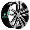 Диск Khomen Wheels KHW1803 (Geely Coolray) Black-FP 7x18/5x114,3 ET53 D54,1
