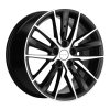Диск Khomen Wheels KHW1807 (Geely Atlas/Atlas Pro/Lifan Black-FP 8,0x18/5x114,3 ET45 D60,1