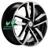 Диск Khomen Wheels KHW1612 (Toyota/Suzuki) Black-FP 6.5x16/5x114,3 ET45 D60,1