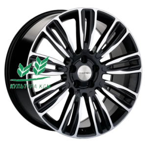 Диск Khomen Wheels KHW2004 (Q7/Touareg) Black-FP 8.5x20/5x130 ET45 D71,6
