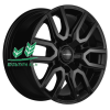 Диск Khomen Wheels KHW1723 (L200) Black 8x17/6x139,7 ET38 D67,1