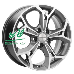 Диск Khomen Wheels KHW1702 (CX-5/Seltos/Optima) Gray-FP 7x17/5x114,3 ET50 D67,1