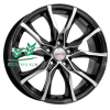 Диск K&K Твист-оригинал (КС697М) Алмаз черный 7.5x17/5x120 ET37 D72,6