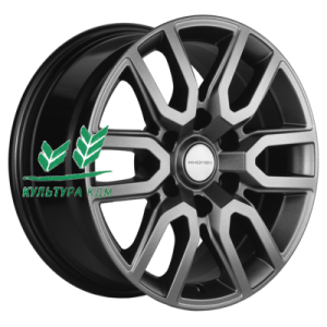 Диск Khomen Wheels KHW1723 (Tank 300) Gray 8x17/6x139,7 ET36 D100,1
