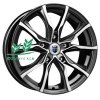 Диск K&K Твист (КС697) Алмаз черный 7.5x17/5x114,3 ET45 D66,1