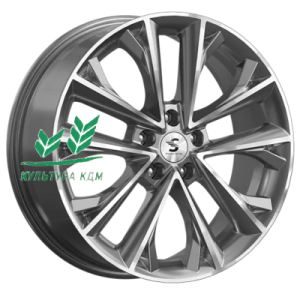 Диск Premium Series КР012 (Tiggo 8 Pro) Diamond Gloss Graphite 7x18/5x108 ET47 D60,1