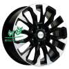 Диск Khomen Wheels KHW2010 (Chevrolet Tahoe) Black-FP 8x20/6x139,7 ET28 D78,1