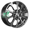 Диск Khomen Wheels KHW1605 (Changan CS35 Plus) Gray-FP 6.5x16/5x110 ET46 D63,3