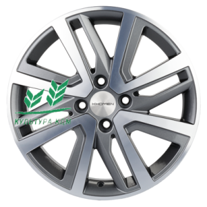 Диск Khomen Wheels KHW1609 (Rio I/Solaris I) Gray-FP 6x16/4x100 ET48 D54,1