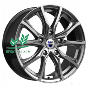 Диск K&K Твист (КС697) Дарк платинум 7.5x17/5x114,3 ET50 D67,1