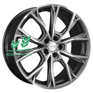 Диск Khomen Wheels KHW1907 (Geely Monjaro/Tugella) Gray-FP 7.5x19/5x108 ET46 D63,4