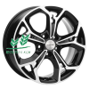 Диск Khomen Wheels KHW1702 (DFM AX 7) Black-FP 7x17/5x108 ET43 D65,1