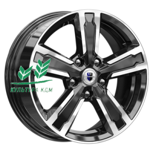 Диск K&K Оклахома (КС998) Алмаз черный 6.5x16/5x114,3 ET43 D67,1