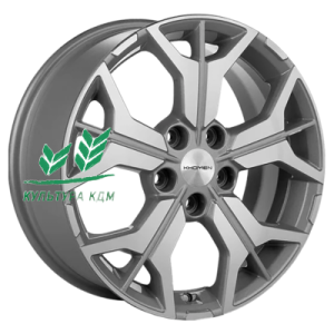 Диск Khomen Wheels KHW1715 (Hyundai Tucson IV/Kia Sportage V) F-Silver-FP 7x17/5x114,3 ET43,5 D67,1