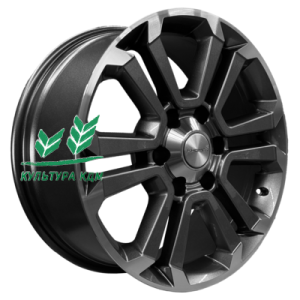 Диск Khomen Wheels KHW1817 (Tank 300/500) Gray-FP 7.5x18/6x139,7 ET36 D100,1