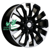 Диск Khomen Wheels KHW2010 (LC 300 Tuning) Black-FP 8x20/6x139,7 ET45 D95,1