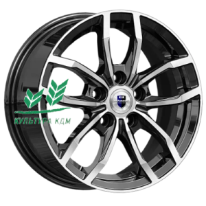 Диск K&K Фрост (КС1048) Алмаз черный 6.5x15/5x108 ET50 D63,35
